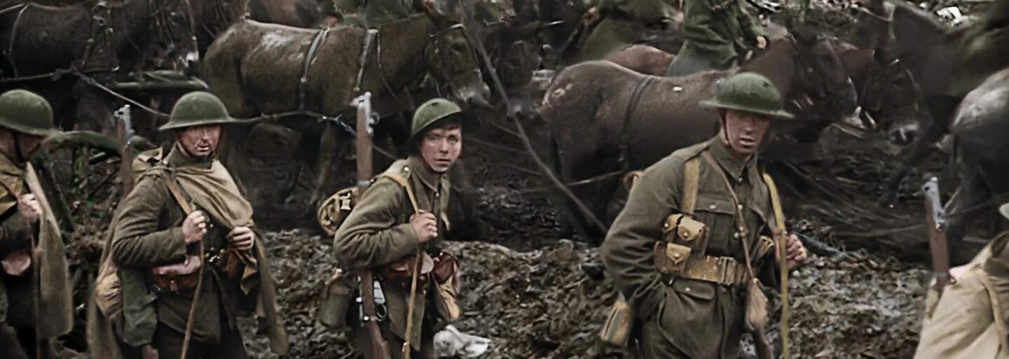 1. svetová vojna nikdy nepôsobila reálnejšie. Dokumentárny film Petera Jacksona vyráža dych