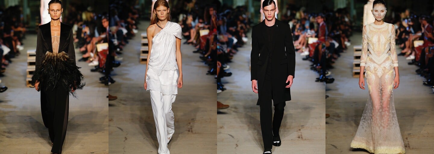 10 rokov v Givenchy oslávil Riccardo Tisci nádhernou prehliadkou na fashion weeku v New Yorku