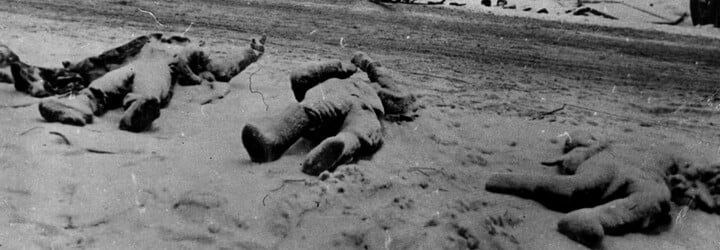 10 válečných fotografií: „Druhý Adolf Hitler“, zmrzlí sovětští vojáci a poprava useknutím hlavy