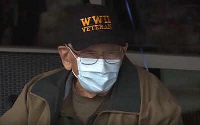 104letý veterán z druhé světové války zdolal koronavirus