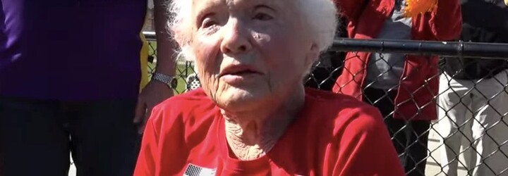 105-ročná babička prekonala svetový rekord v behu na 100 m. Nie je s ním však spokojná, chcela to zvládnuť rýchlejšie