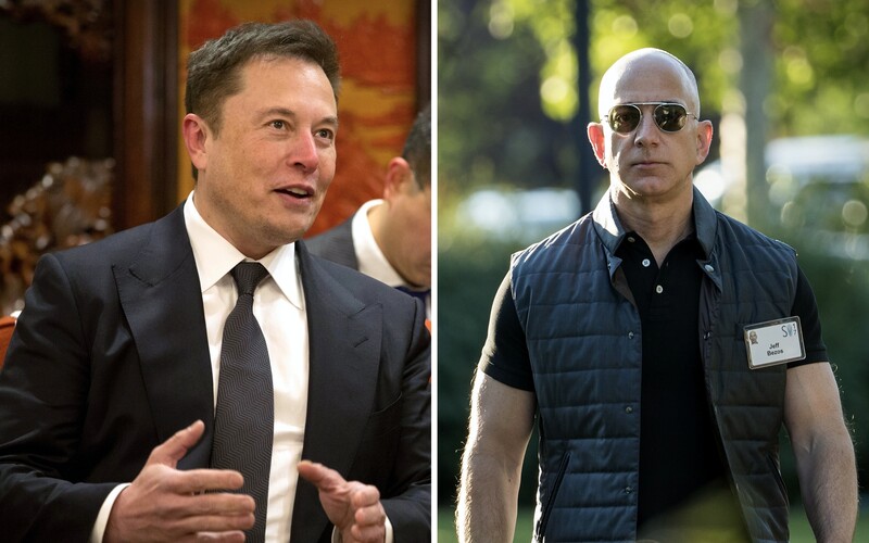 Majetky nejbohatších lidí světa stále rostou. Elon Musk i Jeff Bezos pokořili nové hranice.