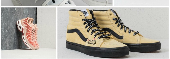 Nejnovější spolupráce, ale i Rick Owens. Už i u nás koupíte tenisky, o jakých jste dosud jen snili