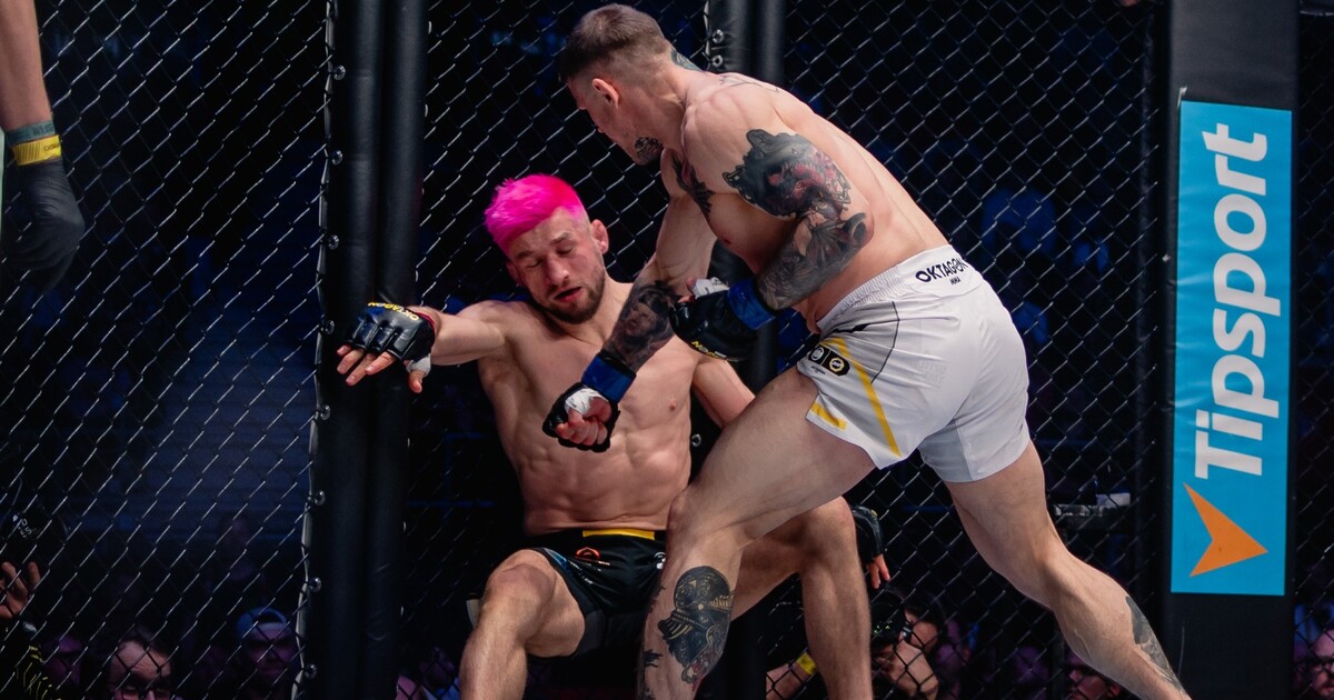 Nový šampion a tvrdý pád Kozmy. Oktagon uspořádal další velkou show plnou strhujících bitev