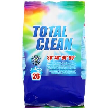Aká je cena tohto pracieho prášku Total Clean?