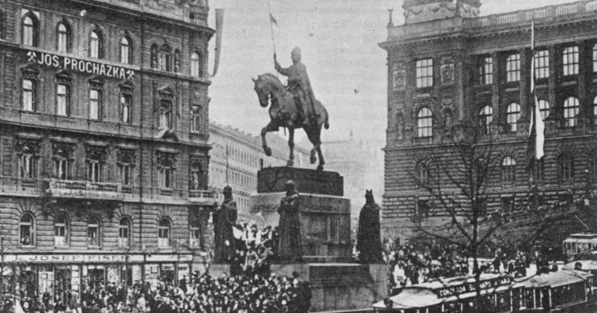 Ráno mrzne, na horách sněží. Jaké počasí panovalo v Československu 28. října roku 1918?