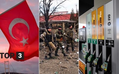 TOP 3 v utorok: V Turecku našli mŕtveho Slováka, z Krymu hlásia explózie, cena pohonných hmôt na Slovensku klesá