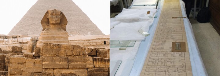 Egypťané zveřejnili první fotografie historicky nejdelší Knihy mrtvých. Vzácný papyrus objevili teprve loni