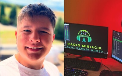 13-ročný Slovák má vlastné rádio. Okrem hudby prináša aj dopravný servis, aj napriek obrovskej vlne hejtu si plní sen 