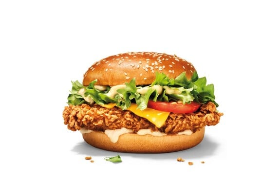 Ako sa volá tento burger s kuracími stripsami?