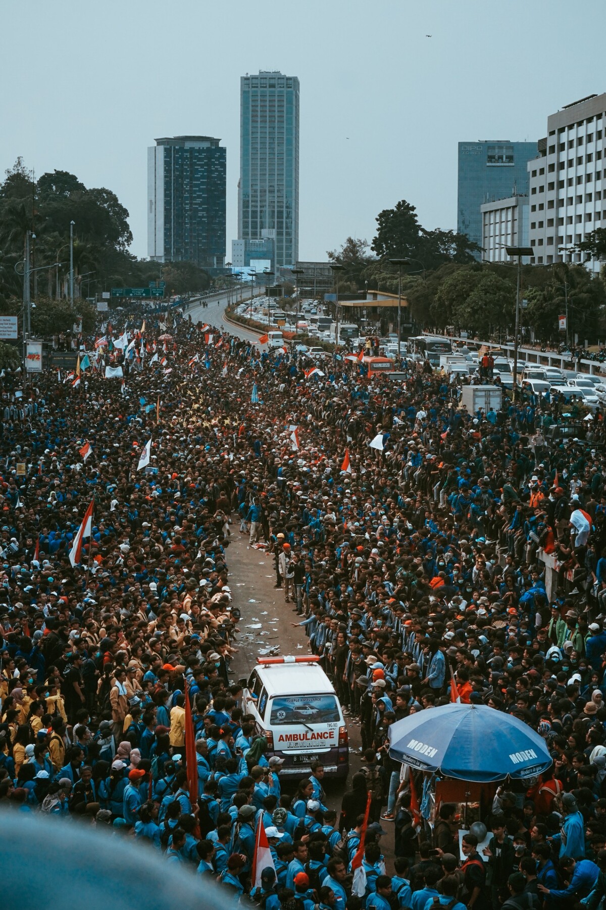 Jakarta dlhodobo bojuje so znečisteným ovzduším. V rebríčku najviac znečistených miest sa v uplynulých dňoch dostala na prvú priečku.