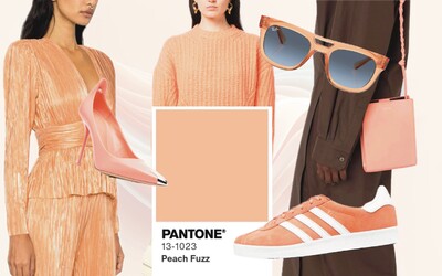 14 tipov, ako nosiť farbu roka 2024. Peach fuzz uvidíme na oblečení, topánkach aj doplnkoch