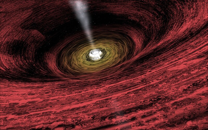 Dve supermasívne čierne diery do seba o pár týždňov narazia. Vedci takýto úkaz ešte nikdy nevideli.