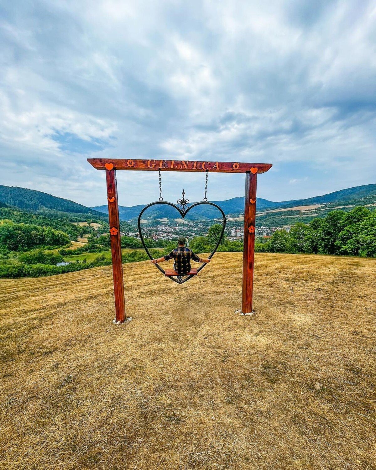 Hojdačka nad Gelnicou.