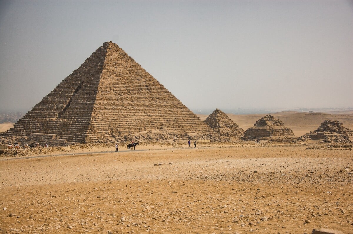 pyramidy, Giza