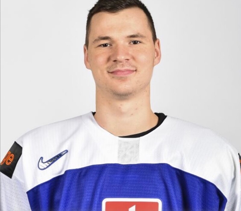 What is the name of this Slovak hockey representative at the Olympic Games in China 2022?