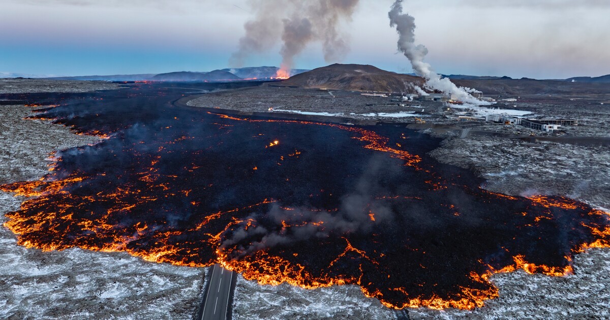 AKTUÁLNĚ: Na Islandu začíná další erupce sopky. Předcházelo jí 200 zemětřesení