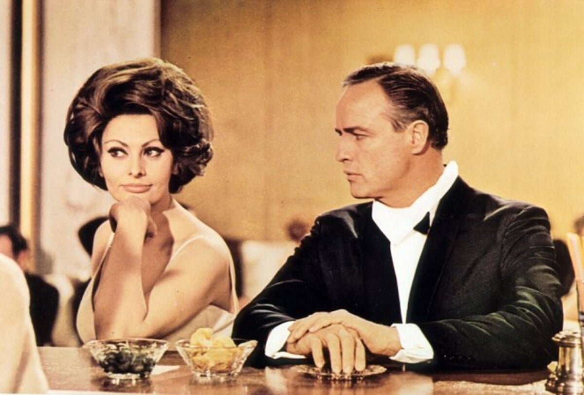 Sophia Loren Marlon Brando A Countess from Hong Kong.