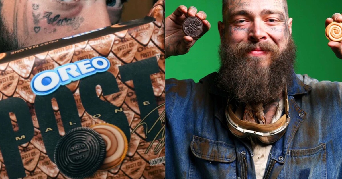Post Malone vytvořil limitovanou edici Oreo. Tuhle příchuť jsi ještě neměl*a