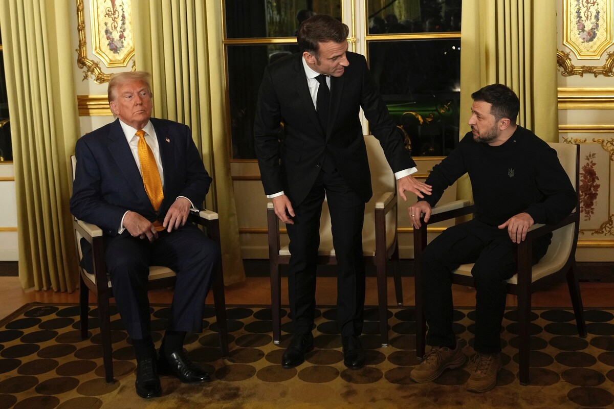 TRUMP, ZELENSKYJ MACRON