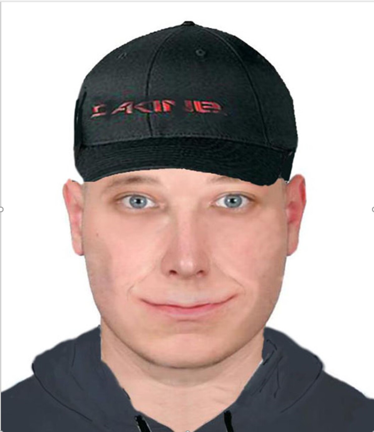 Identikit podezřelého muže