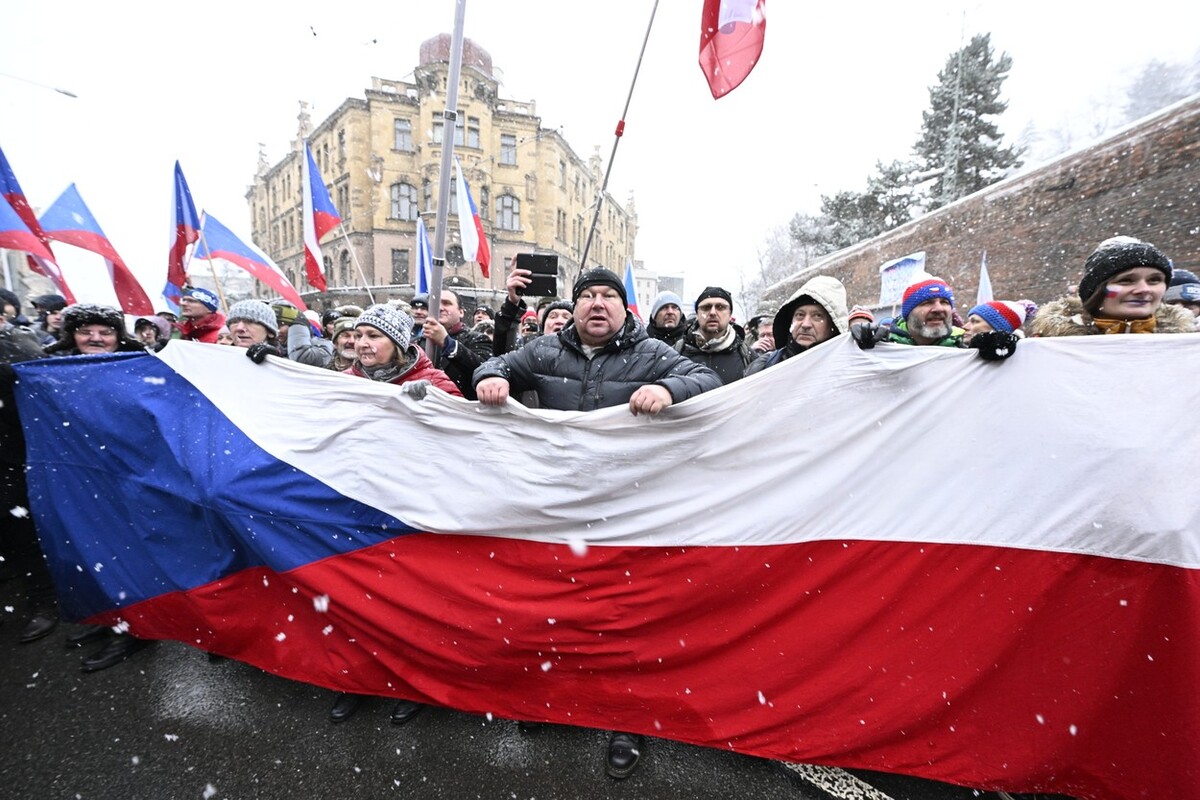 Demonstrace, Praha, Václavské náměstí