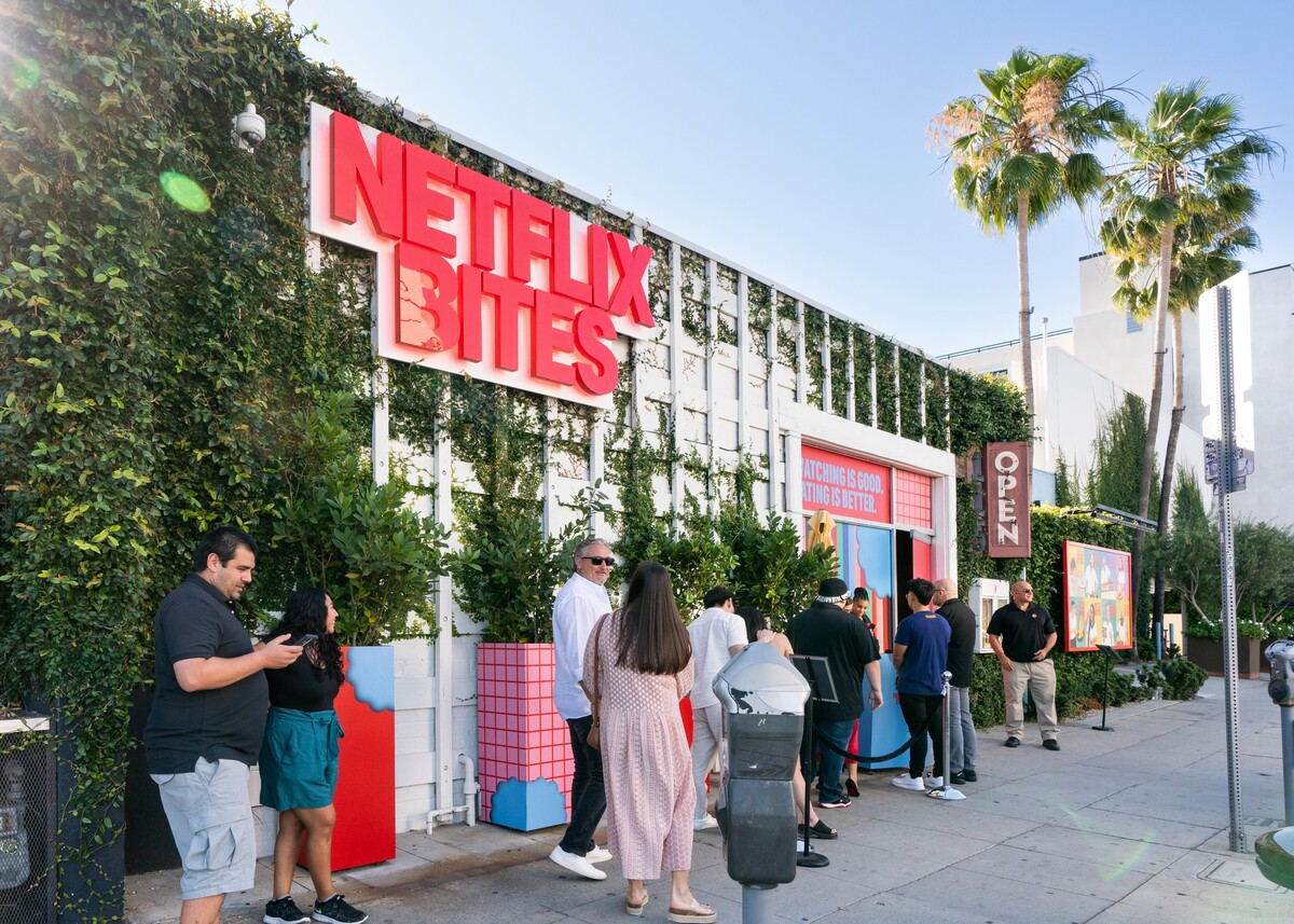 Netflix reštaurácia Netflix Bites Las Vegas