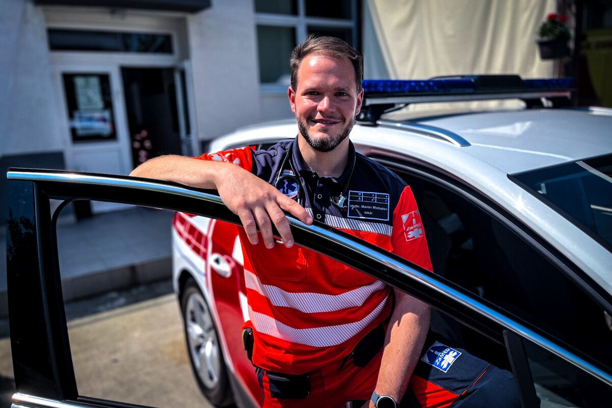 Hlavný lekár Martin Michalov.