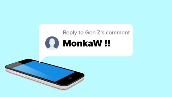 Bonusová, trošku ťažšia otázka. MonkaW je pojem používaný Gen Z hráčmi. Skús si tipnúť, čo tento slang znamená.