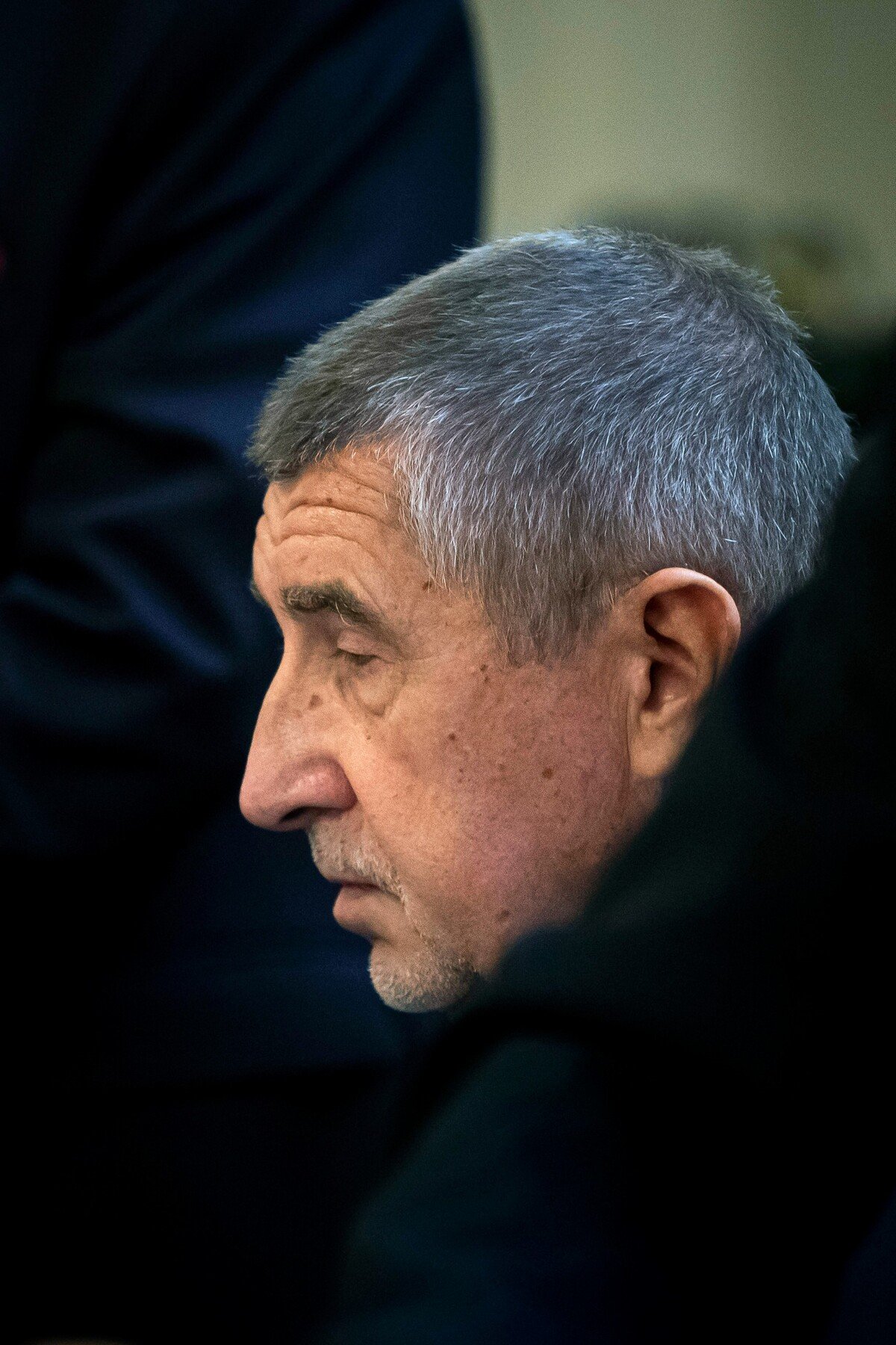 Andrej Babiš u soudu, 12. září 2022.