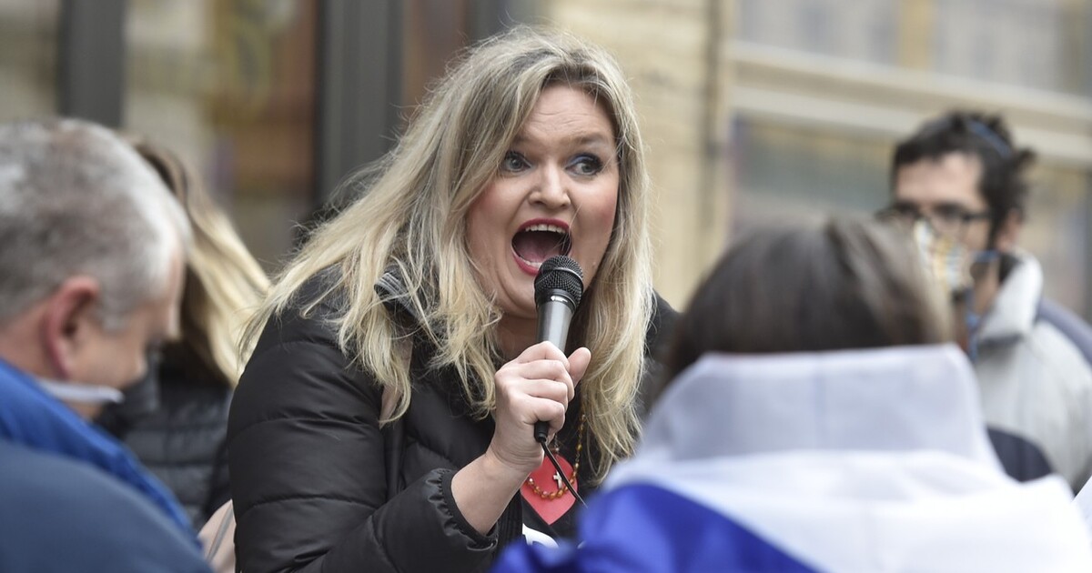 Soud přerušil jednání v případě Peterkové, její podporovatelé vyrazili dveře od soudní síně