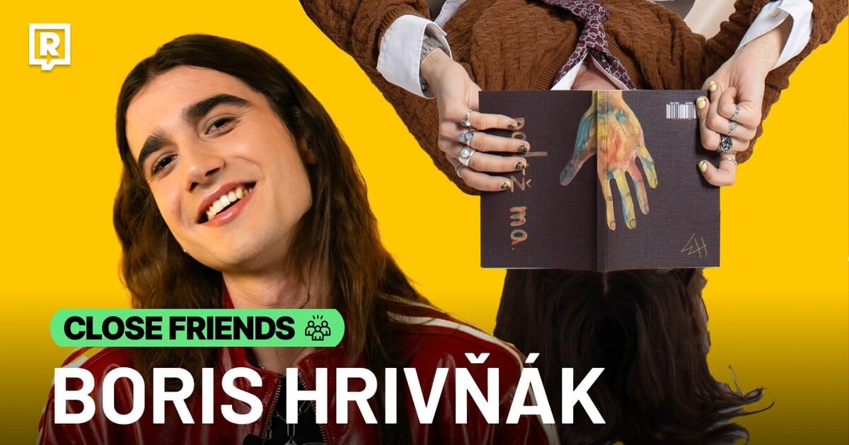 Našli jsme recept na pleť bez vrásek? Koukni na Close Friends s umělcem Borisem Hrivňákem