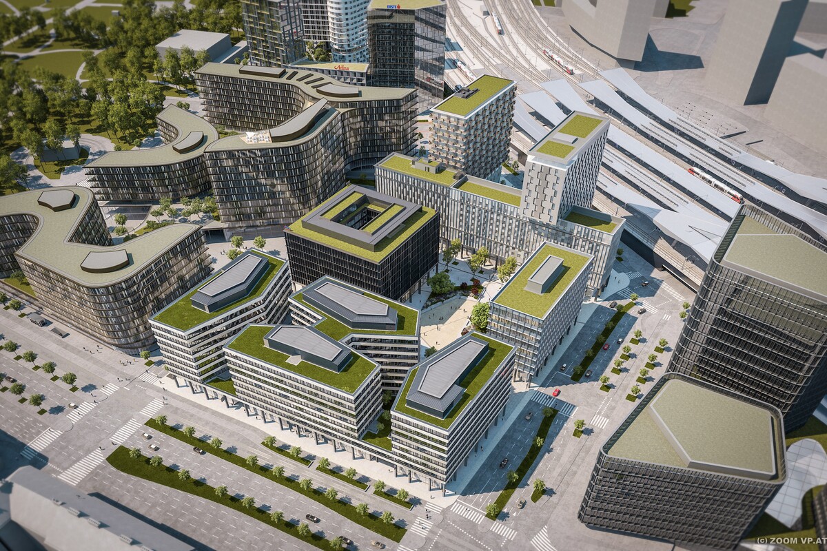 Projekt Quartier Belvedere Central.