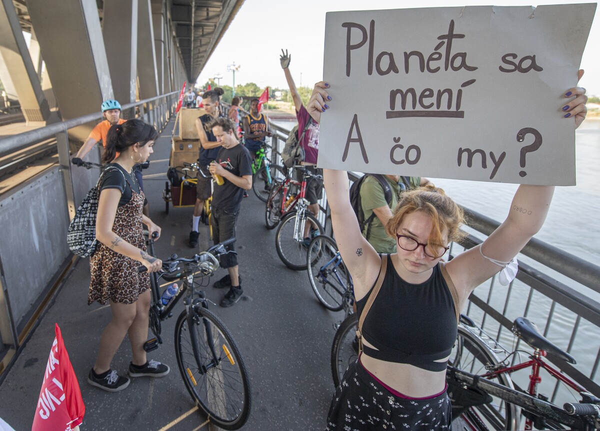 životné prostredie klimatické zmeny protest greenpeace