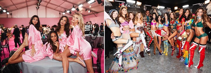 Nahlédněte do zákulisí přehlídky Victoria's Secret plného nádherných, spoře oděných modelek