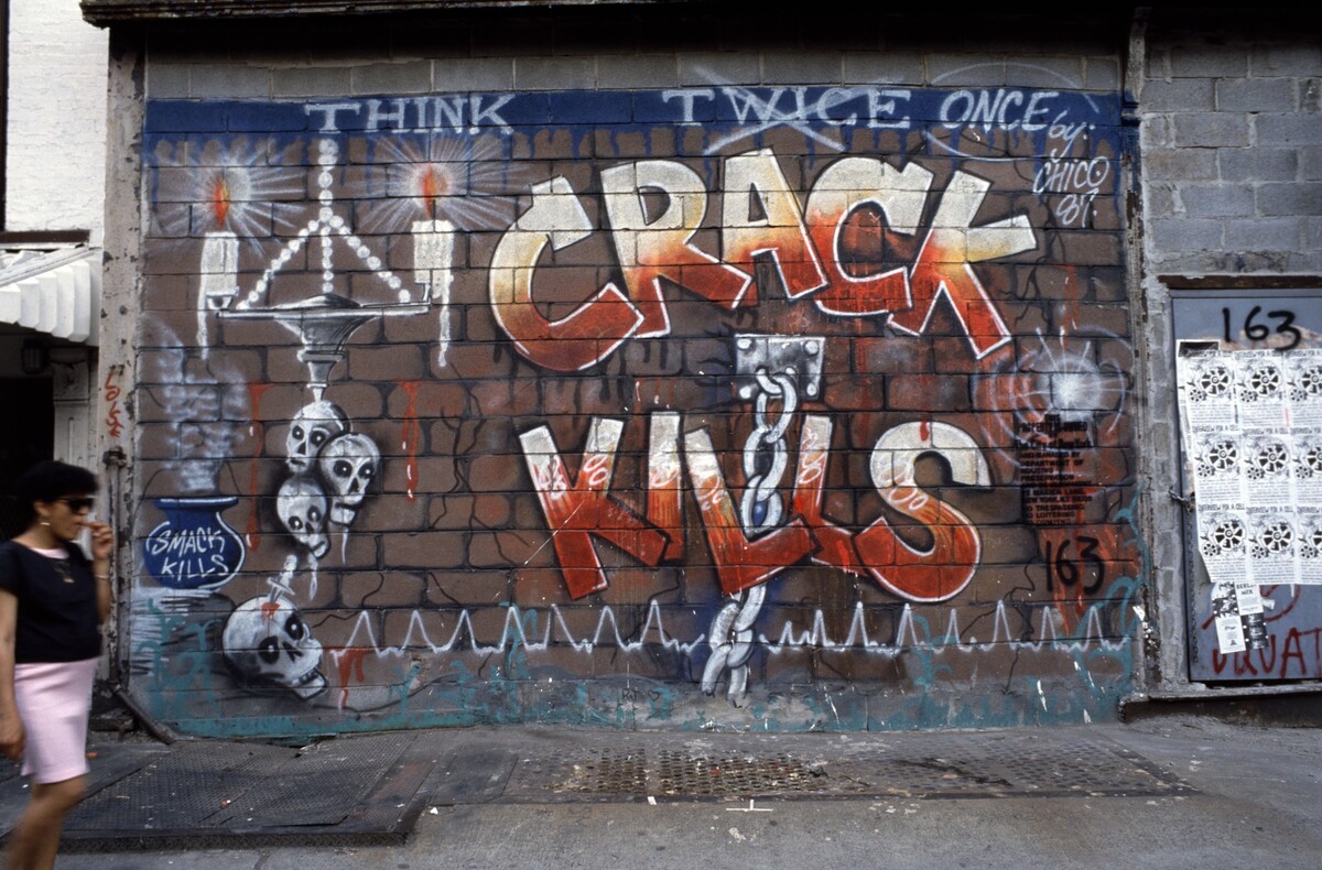 Ještě na začátku 90. let byl New York zasažen epidemií cracku. 