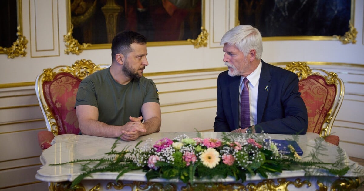 Zelenskyj udělil Pavlovi v Kyjevě ukrajinské státní vyznamenání