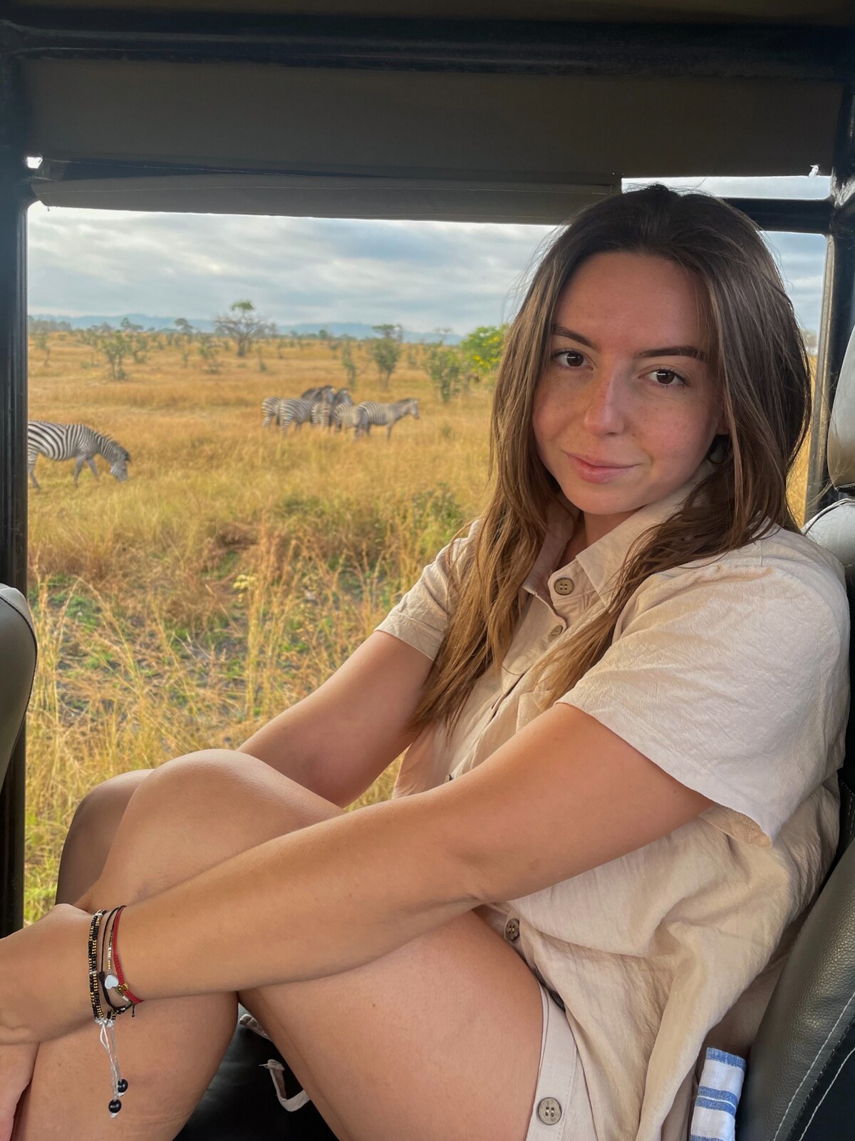 Amy mala spolu s dobrovoľníčkami aj možnosť navštíviť safari. 