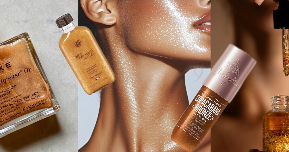 Glow-up sezony: Třpytivé oleje, mléka a spreje, které milujeme!
