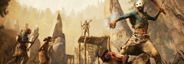 Nelítostné války soupeřících kmenů udělají z Far Cry Primal pořádně krvavý zážitek