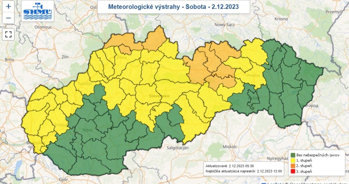 počasie