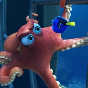 Jak se jmenuje tato chobotnice z Hledá se Dory?