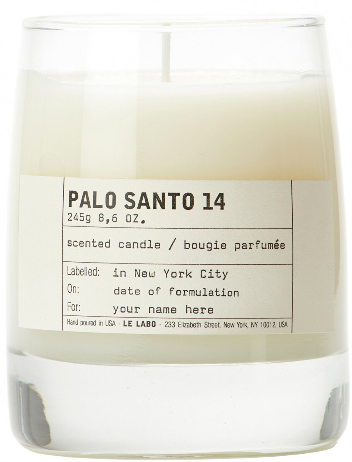 Le Labo Palo Santo 14.