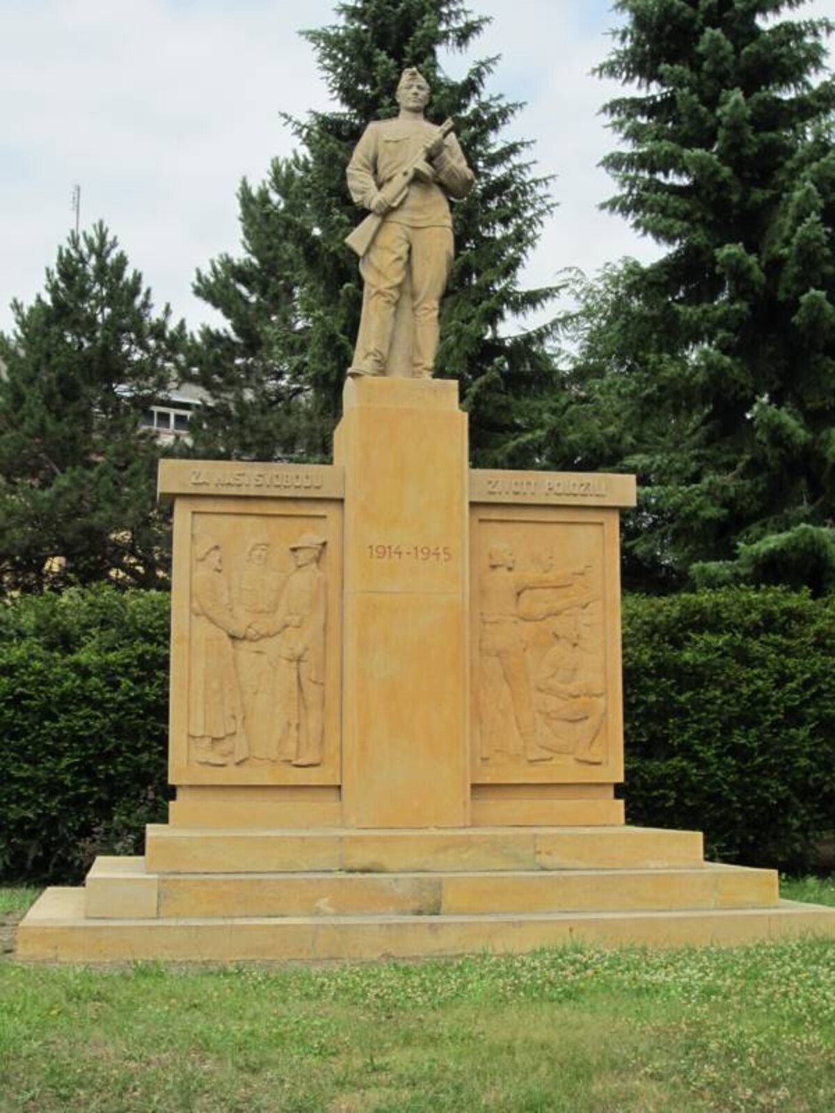 Památník padlých v 1. a 2. světové válce, Přibyslav.