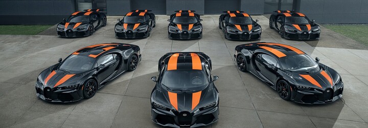 Najrýchlejšie auto planéty putuje k majiteľom. Bugatti vyrobilo prvých 8 kusov Chironu Super Sport 300+