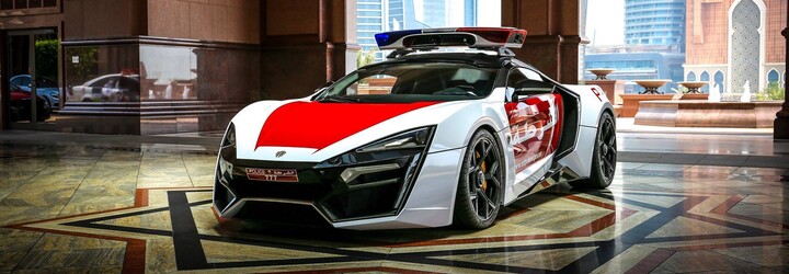 Dubajská policie hlásí další exkluzivní přírůstek, 750koňový Lykan Hypersport za 3,4 milionu $!