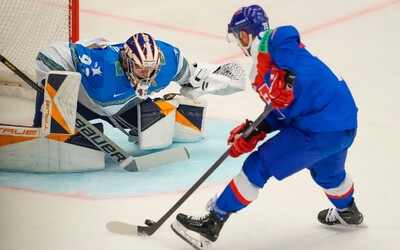 Slováci vyhrali hokejový zápas proti Kazachstanu 6 : 2