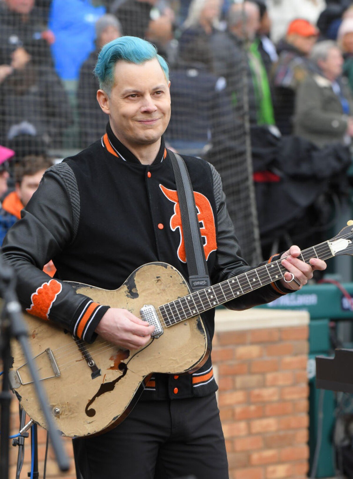 Hudobník Jack White.