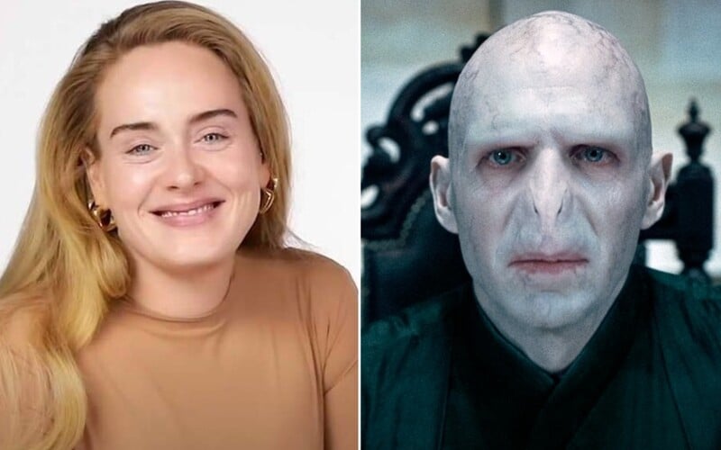 Adele sa porovnáva s Voldemortom. Vysvetľuje, kedy sa na neho podobá.