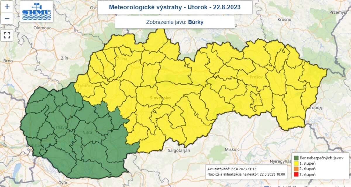 počasie